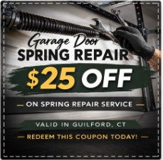 Coupon - Garage Door Spring Repair $25 Off